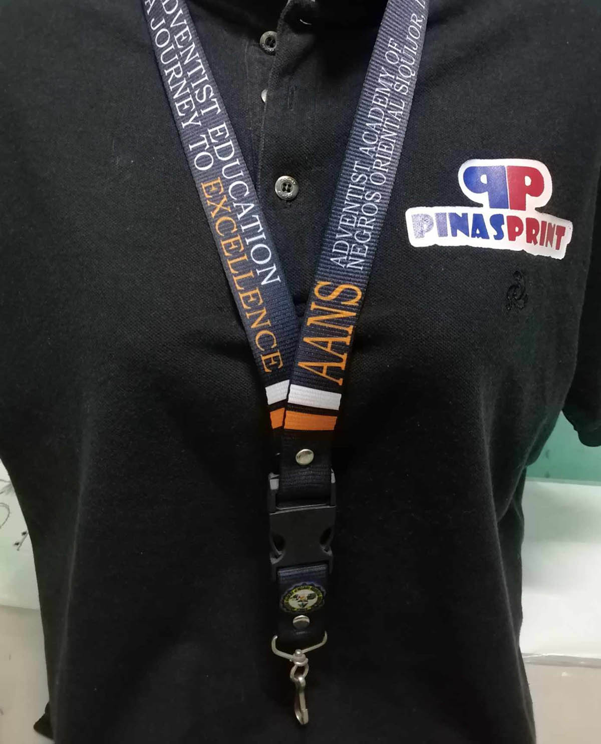 lanyard 1/2 inch sublimation ID lace